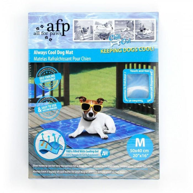 All For Paws Chill Out Always Cool Dog Mat - Medium - Beds 