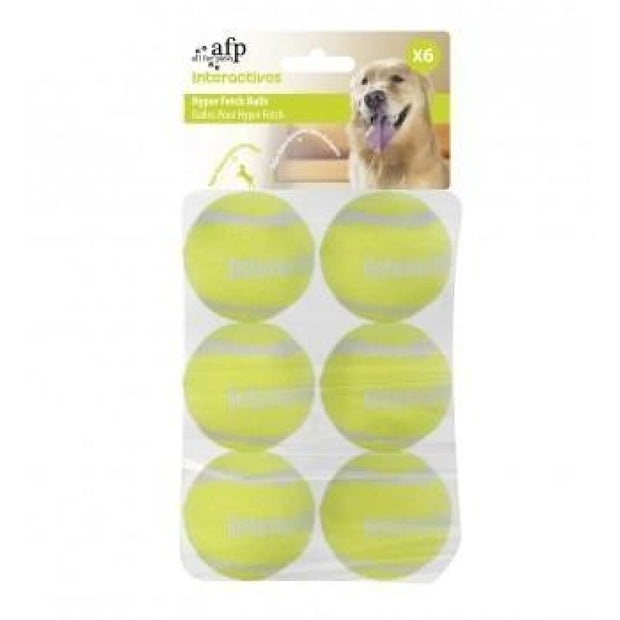 All For Paws Fetch balls - 6 pack - Dog Toys