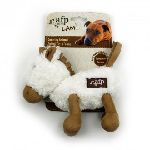 All For Paws Lambswool Cuddle Horse - Dog Toys