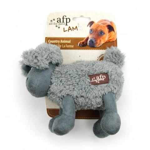 All For Paws Lambswool Cuddle Sheep - Dog Toys