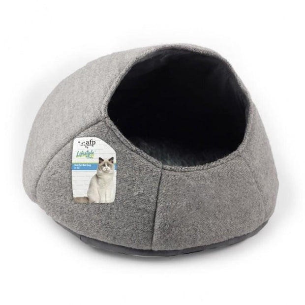 All for Paws Nest Cat Bed - Grey - Beds & Cat Carriers
