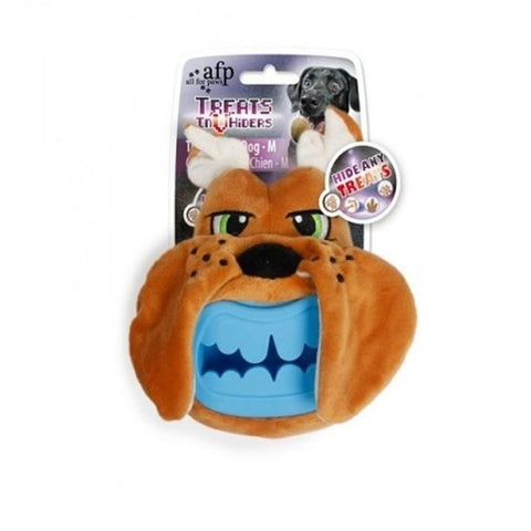 All For Paws Treat Hider Dog Head - Dog Toys