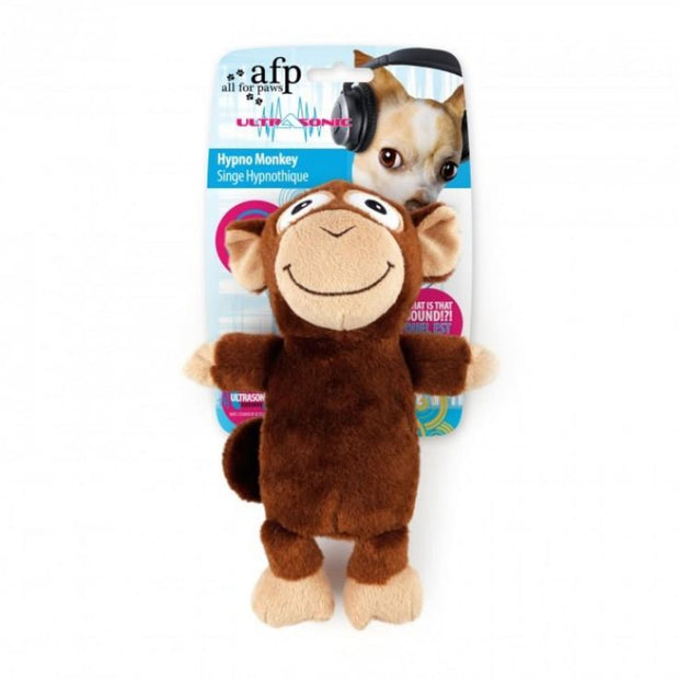 All For Paws Ultrasonic Hypno Monkey - Dog Toys