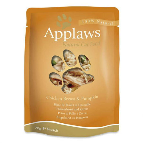 Applaws Broth Pouch Chicken with Pumpkin 70g - Cat Food