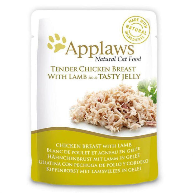 Applaws Jelly Pouch - Chicken with Lamb (70g) - Cat Food