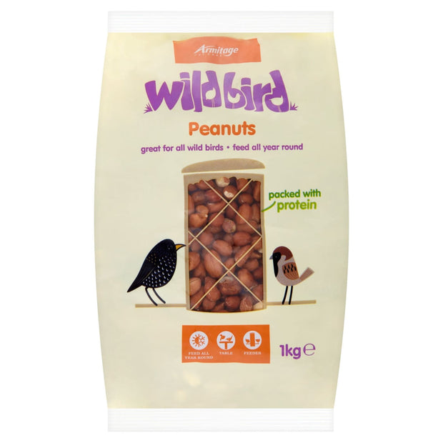 Armitage Wild Bird Peanuts - 1kg - Bird Food