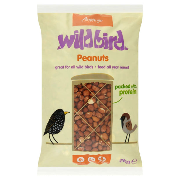 Armitage Wild Bird Peanuts - 2kg - Bird Food