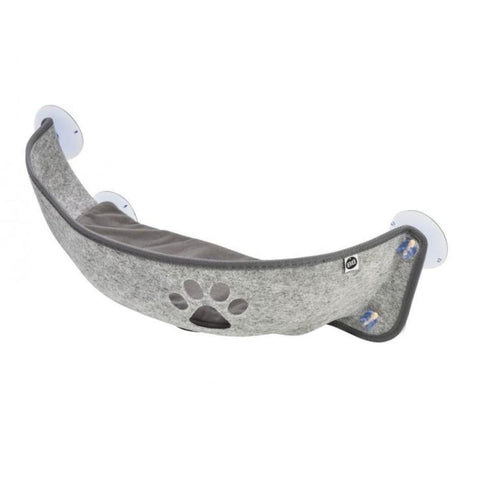 Balkan Hammock with Suction Cup - Grey - Cat Beds