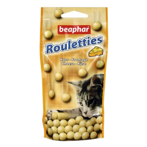 Beaphar Rouletties Cheese Cat Treats - 44g - Cat Treats