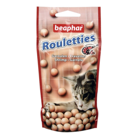 Beaphar Rouletties Shrimp Cat Treats - 44g - Cat Treats