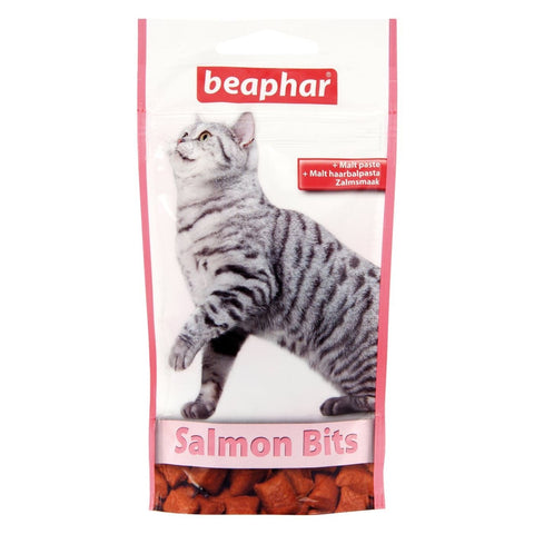 Beaphar Salmon Bits Cat Treats - 35g - Cat Treats
