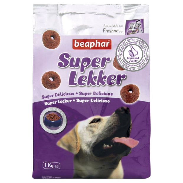 Beaphar Super Lekker Dog Treats - 1kg - Dog Treats