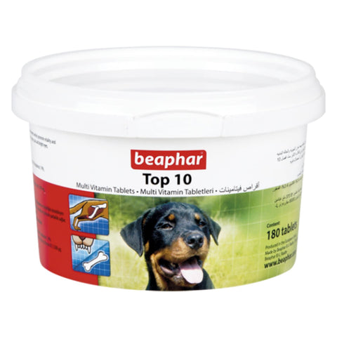 Beaphar Top10 Dog Multi-Vitamins - Healthcare & Grooming