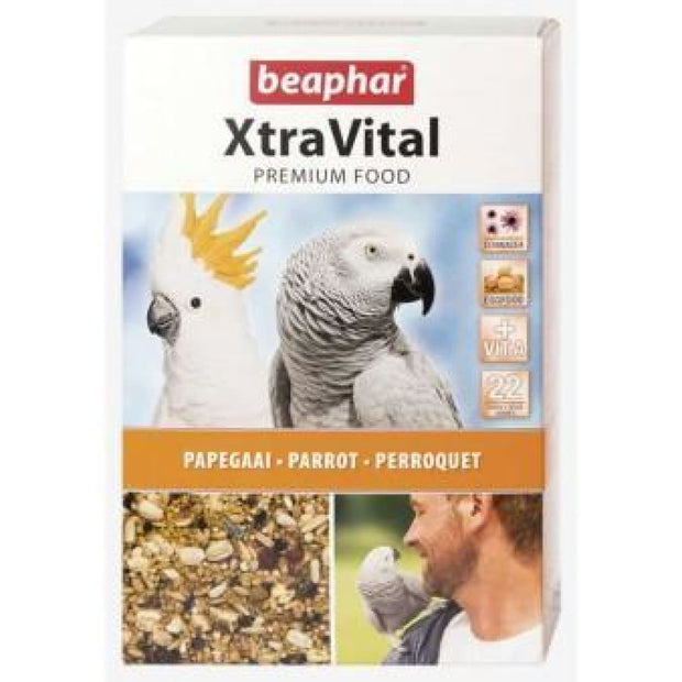 Beaphar XtraVital Parrot Feed - 1kg - Bird Food