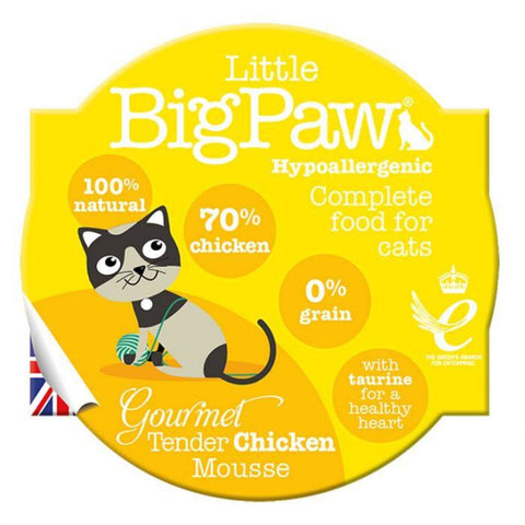 Little Big Paw Gourmet Chicken Mousse 85g - Cat Food