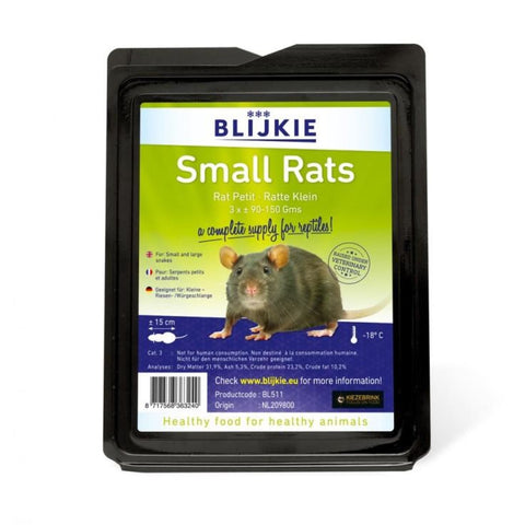 Blijkie Frozen Small Rats - Food & Health
