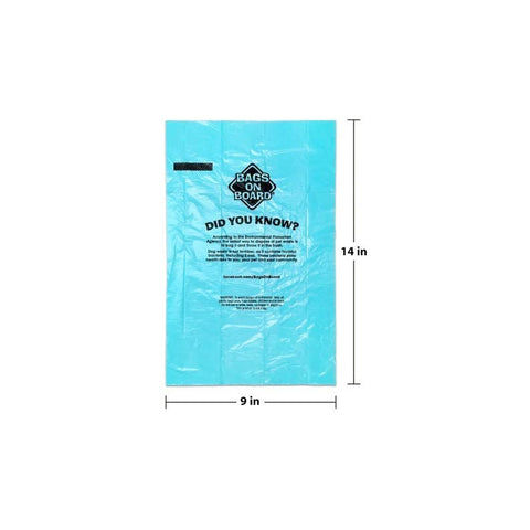 Bags On Board Scented Refill Bags - Ocean Breeze (140 bags)