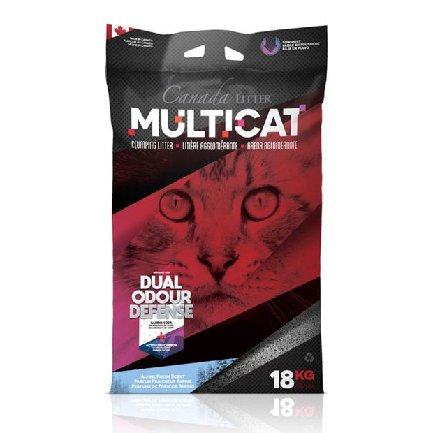 Canada Litter MultiCat - Alpine Fresh (18kg) - Litter & 