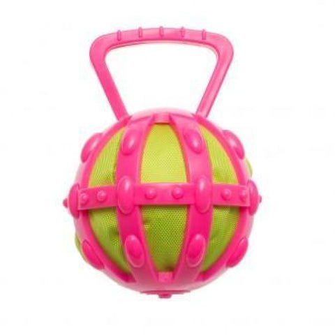 Chomper TPR Cage with Ballistic Ball - Dog Toys
