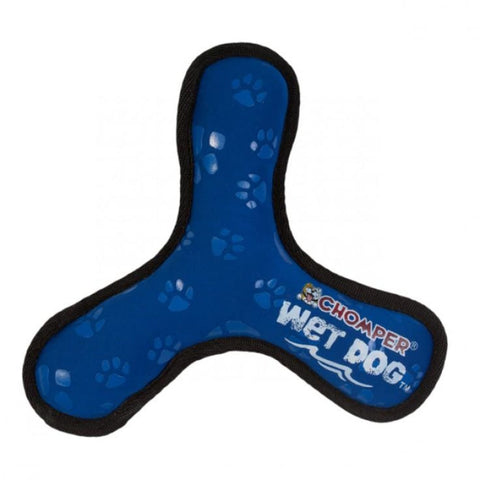 Chomper Wet Belted Tri Flyer - Dog Toys