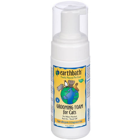 earthbath Hypo-Allergenic Grooming Foam for Cats - Cat 