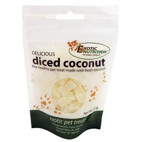 Exotic Nutrition Delicious Diced Coconut - Treats & Toys