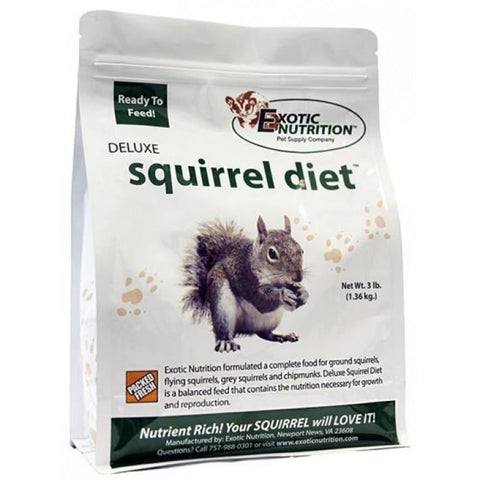 Exotic Nutrition Deluxe Squirrel Diet - Small Pet Food