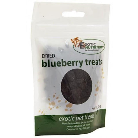 Exotic Nutrition Dried Blueberry Treats - Treats & Toys
