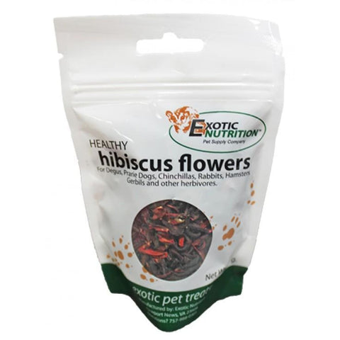 Exotic Nutrition Healthy Hibiscus Flowers - Treats & Toys
