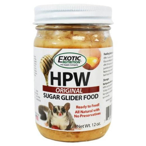 Exotic Nutrition HPW Sugar Glider Food Original - Small Pet 