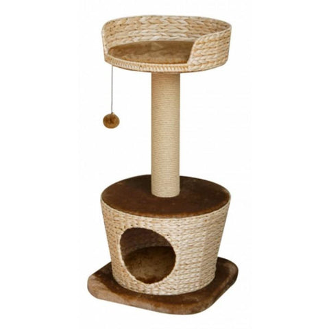 Fauna Madena Cat Pole with Basket - Cat Toys
