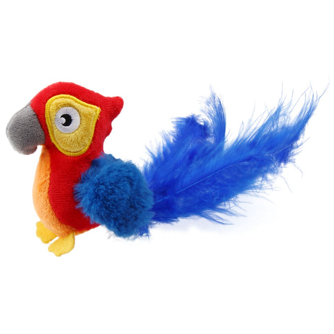 GiGwi Quarking Red Parrot Melody Chaser - Cat Toys