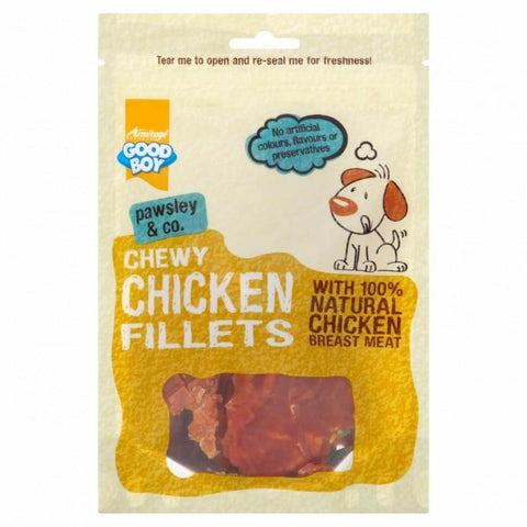 GoodBoy Chewy Chicken Fillets - Dog Treats