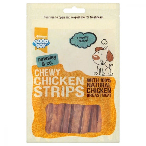GoodBoy Chewy Chicken Strips - 100g - Dog Treats