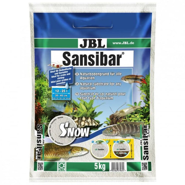 JBL Sansibar - Snow (5kg) - Fish Substrate