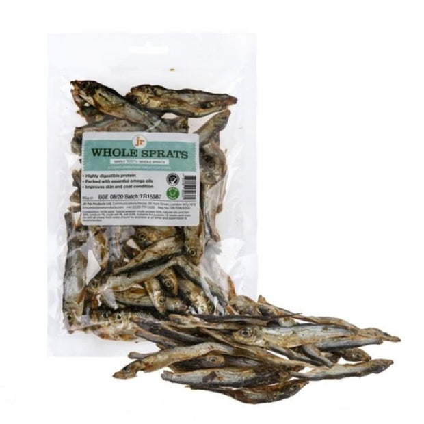 JR Pet Dried Whole Sprats 85g - Dog Treats