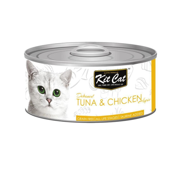 Kit Cat Super Premium Deboned Tuna and Chicken (80g) - Cat 
