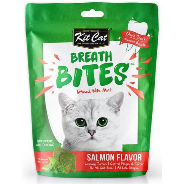 KitCat Breath Bites - Salmon - Cat Treats