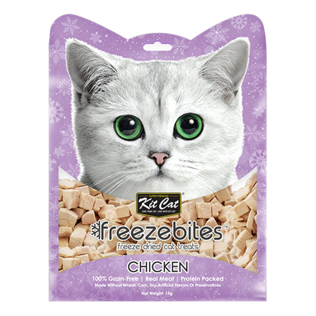KitCat Freezebites Chicken Treats (15g) - Cat Treats