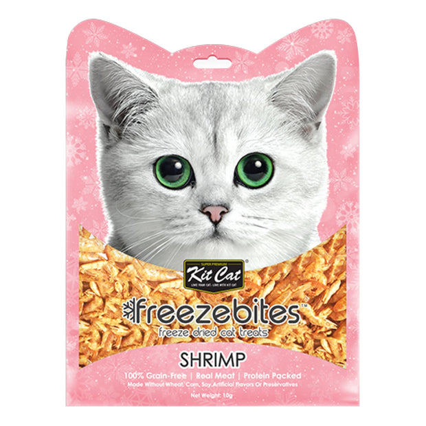 KitCat Freezebites Shrimp Treats (10g) - Cat Treats