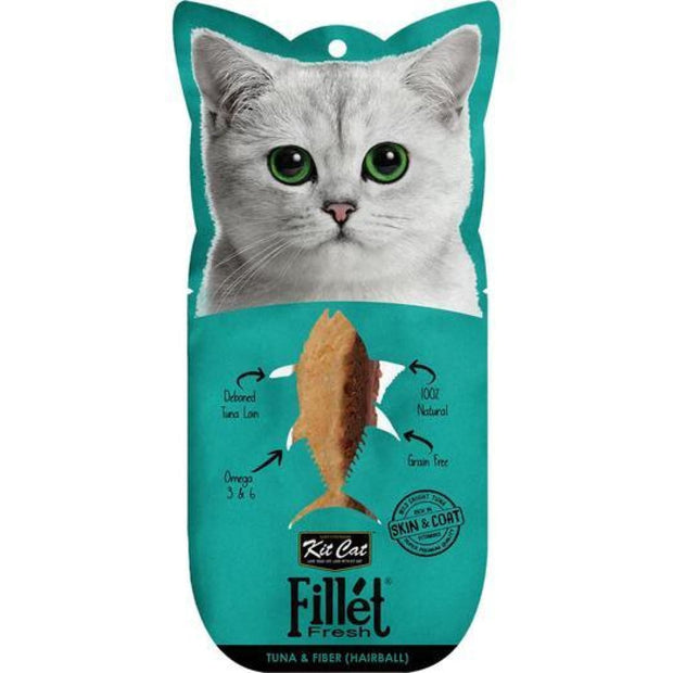 KitCat Gourmet Tuna & Fiber Fillet Fresh (Hairball Control) 
