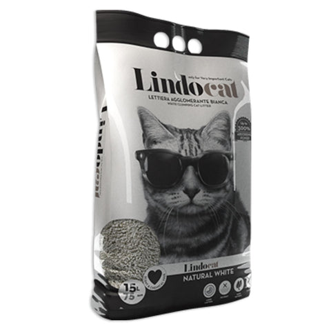 LindoCat Natural White Clumping Litter - Litter & Hygeine