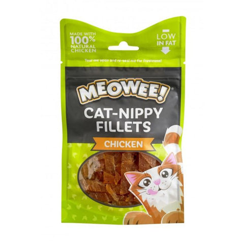 Meowee! Cat-Nippy Chicken Fillets 35g - Cat Treats