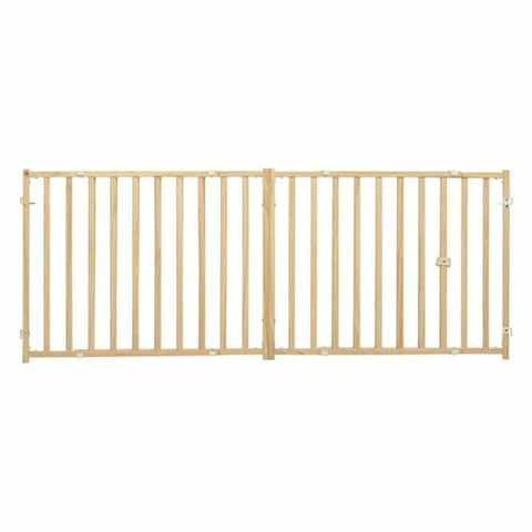 MidWest Pinewood Extra-Wide Pet Gate - Beds Crates & 