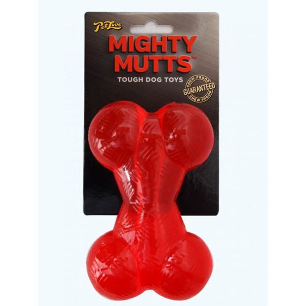 Mighty Mutts Rubber Bone - Small - Dog Toys