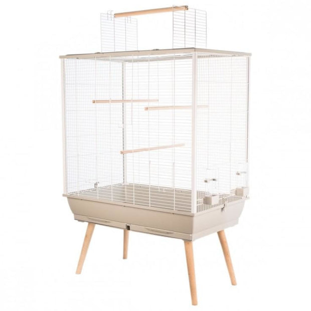 Neo Large Bird Cage by Zolux - Beige - Bird Cages & Homes