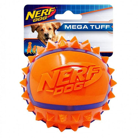 Nerf Dog Two Tone Spike Ball - Small - Dog Toys
