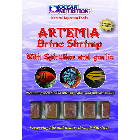 Ocean Nutrition Artemia Brine Shrimp with Spirulina & Garlic