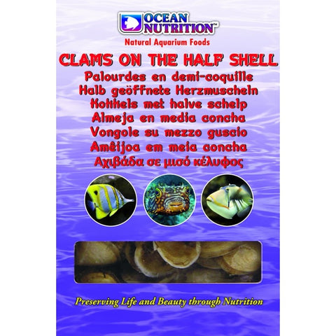 Ocean Nutrition Clams on the Half Shell 100g