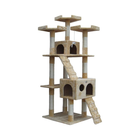 Go Pet Club Three Towers Cat Tree - Scratchers & Poles